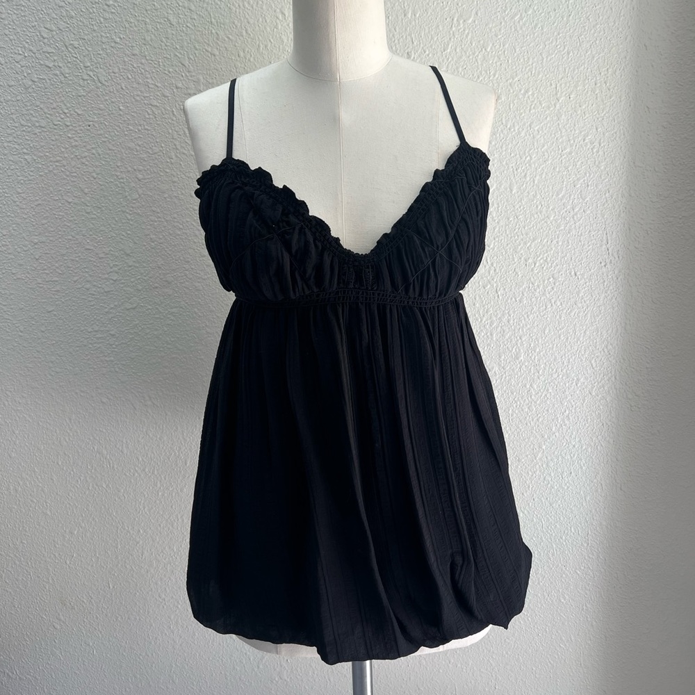 Black shirt 
Max Studio 
Size: Small